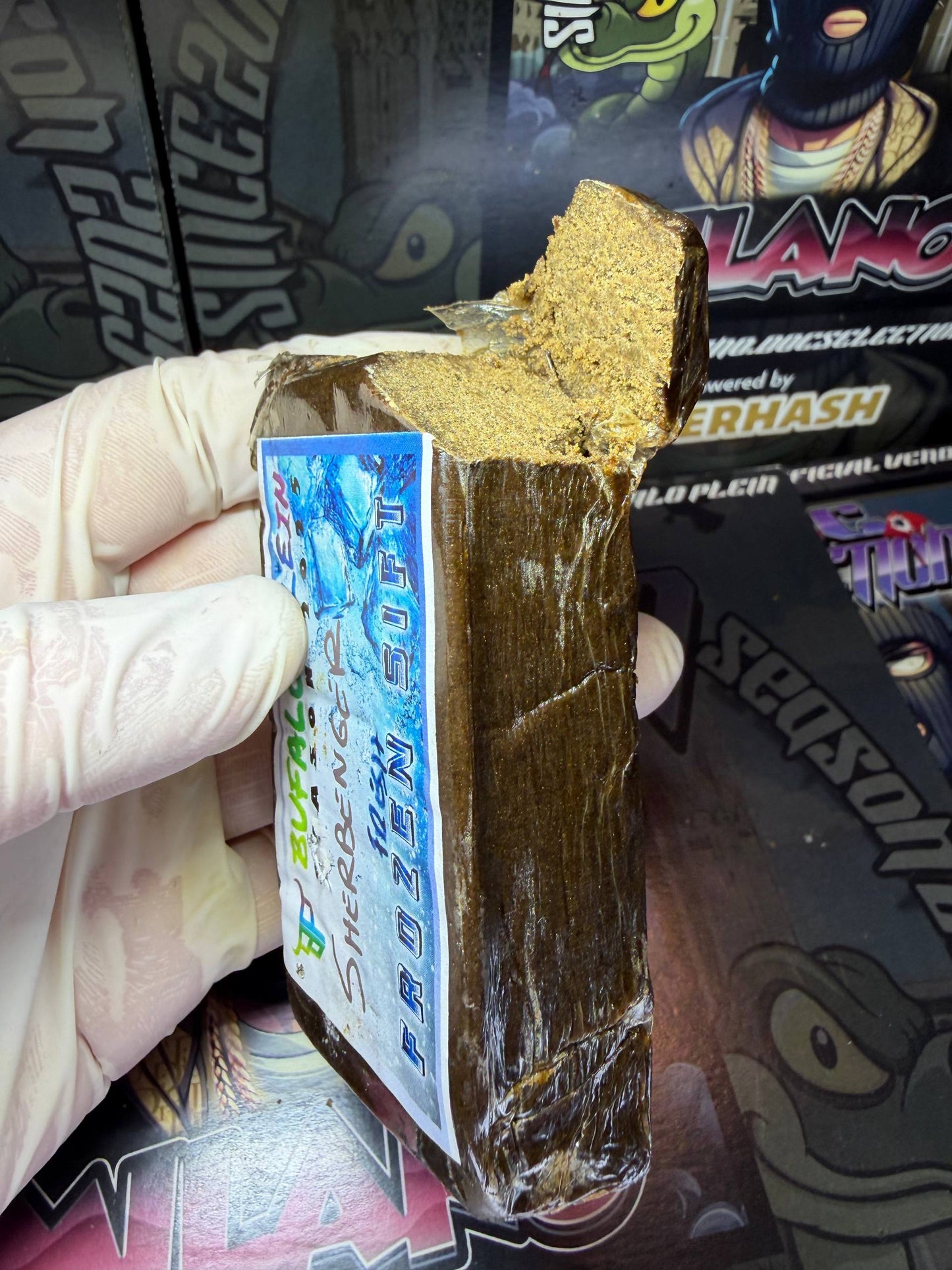 Frozen Premium Gold Line Bufalo Plein - SHERBANGER