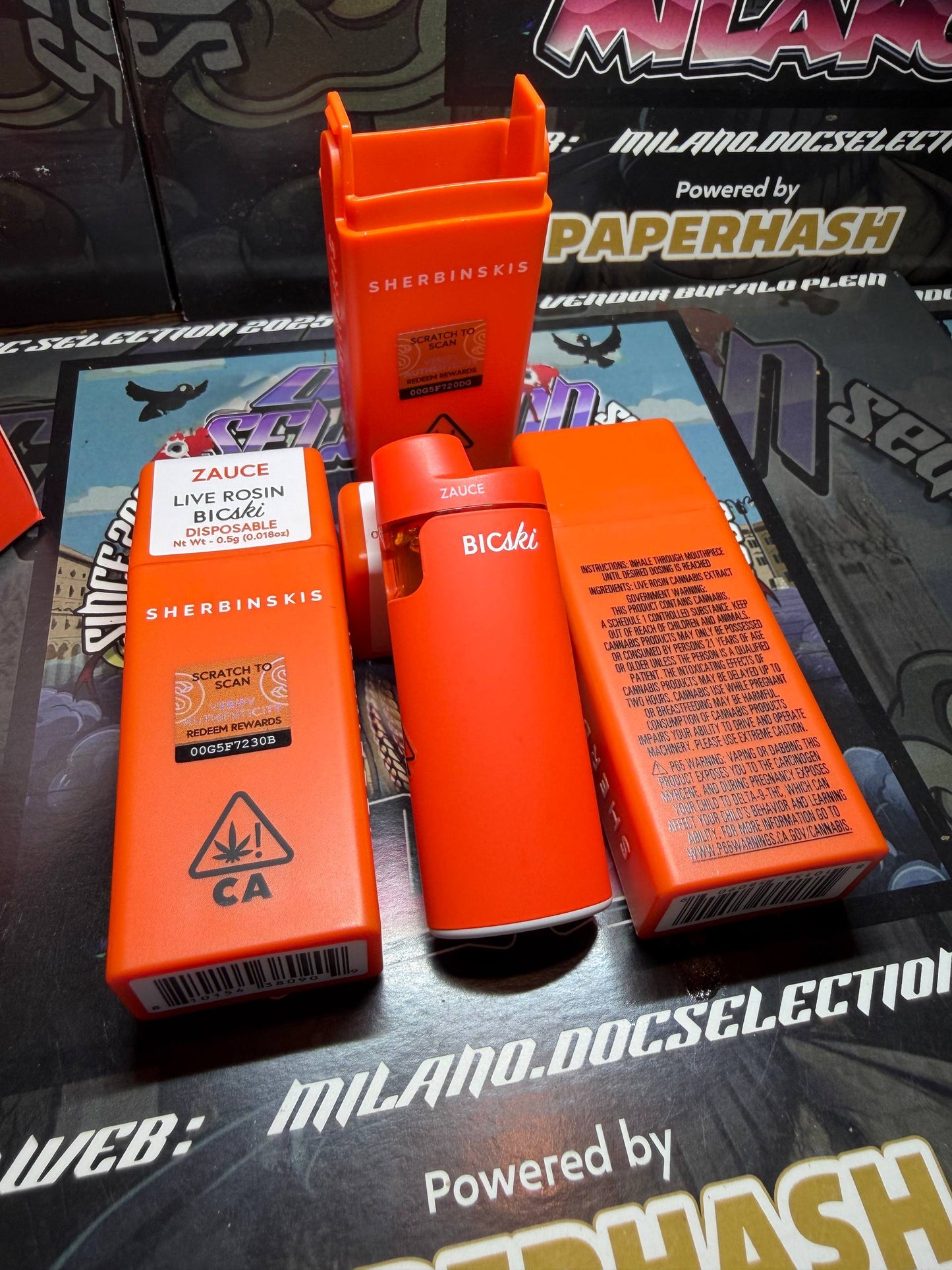 Pen 0,5gr LIVE ROSIN SHERBINSKI - ZAUCE
