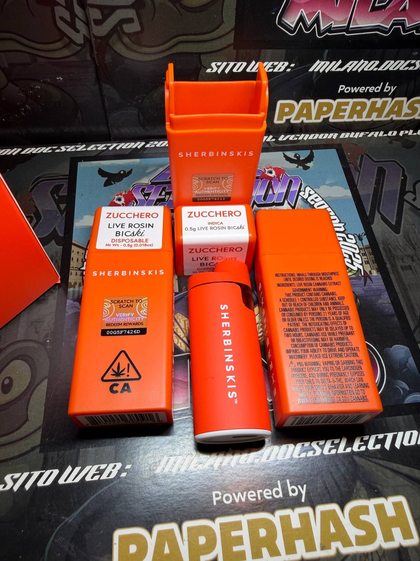 Pen 0,5gr LIVE ROSIN SHERBINSKI - ZUCCHERO